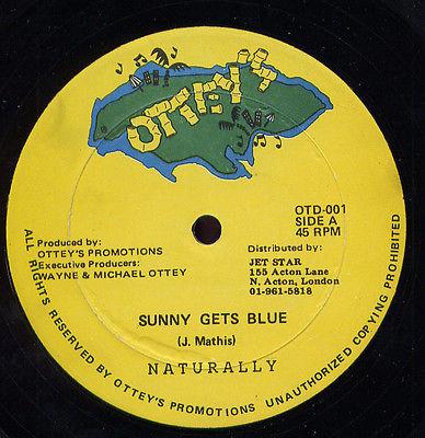 

LP Record NATURALLY / JUNIOR CULTURE - Sunny Gets Blue / Two Occasions ODT001 Ottey s Promoti 1988 UK Reggae, Ska & Dub Used