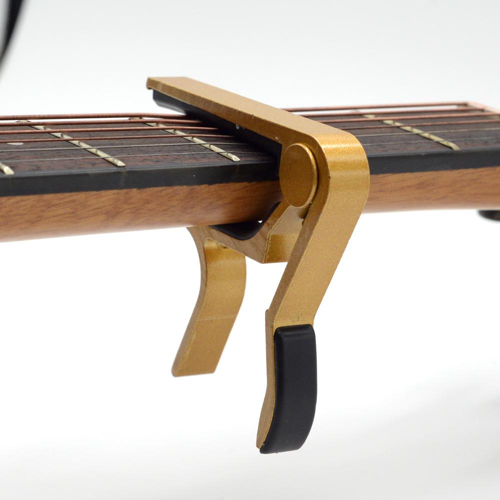 Capotasto per chitarra acustica classica elettrica morsetto di accordatura in lega di alluminio accessori per chitarra Capotraste Guitarra MYY