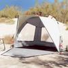 VidaXL Beach Tent 2 Person Grey Quick Release Waterproof, Tent, Garden Tent, Outdoor Shelter, Tent of 4005310