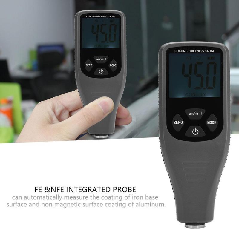 PENFU Thickness Gauge GM240 Digital LCD Paint Coating Thickness Gauge Tester Metal Auto Test Measuring 0~1300um PENFU Thickness Gauge GM240 Digital LCD Paint Coating Thickness Gauge Tester Metal Auto Test Measuring 0~1300um