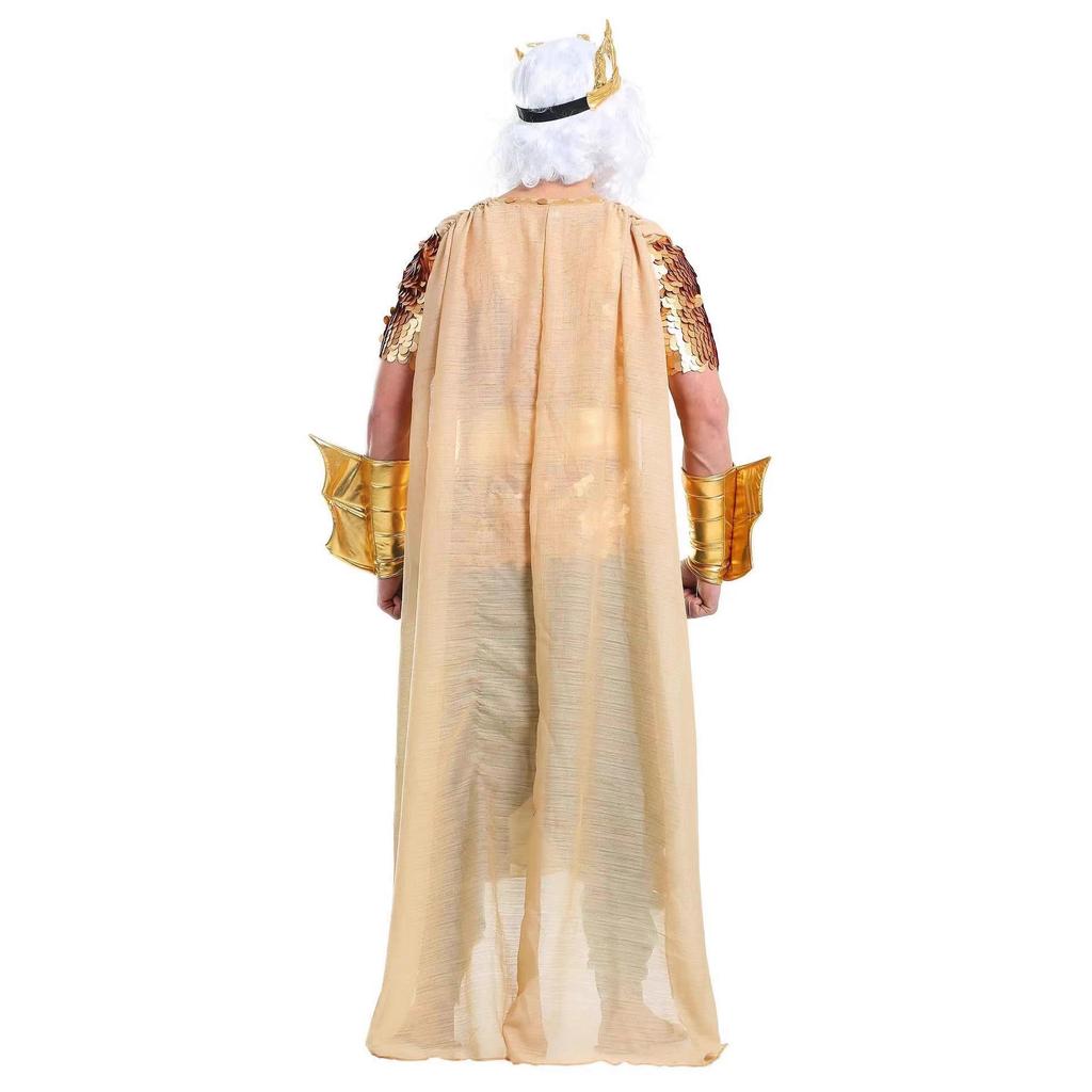 Neptune Pharaoh Queen Halloween Costume for Adult Men & Women - Role-Playing Performance Attire