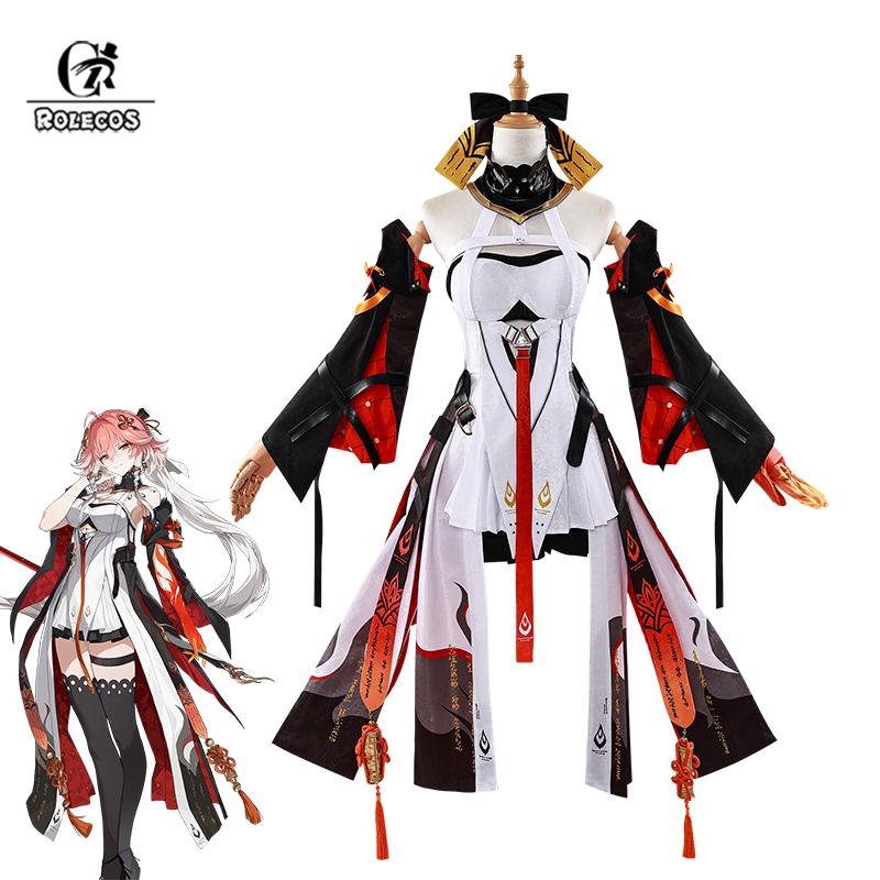 Game Wuthering Waves Changli Cosplay Costume Jinzhou Magistrate Counselor Changli Dress Women Halloween Party Outfit