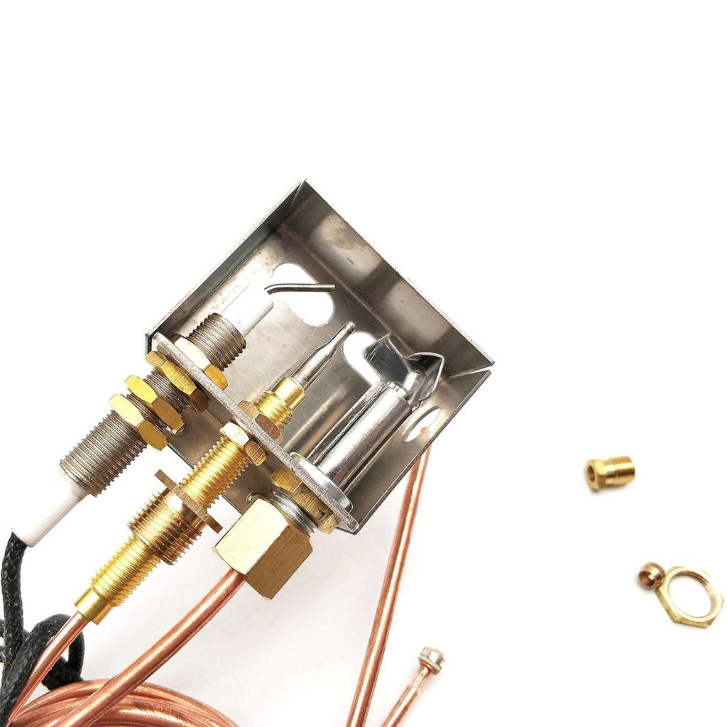 High Quality DIY Safety Replacement Part Pilots Burners Assembly for Fireplaces Propane Gas Igniter Kit Durable Reliable