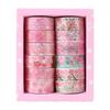 12Pcs Sakura Washi Tape Scrapbooking Supplies Masking Tape Decorativa School Supplies Diary Decoration Washitape