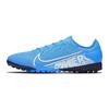 Nike Zapatillas de deporte para hombre Mercurial Vapor 13 Pro TF Blue Hero en color blanco obsidiana AT8004-414