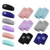 1 Set Sports Sweat Bands Sweat-absorbing Quick-drying High Elastic Nylon Cloth Wrist Guards Protection Super Soft Yoga Basketball Headband Wristband
