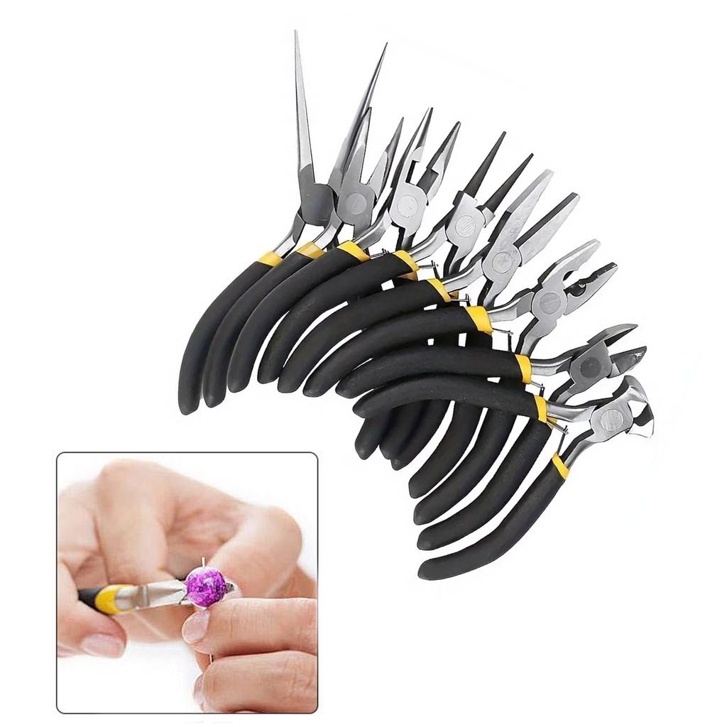 Jewelry Making Pliers Set Professional Tools for Beading and Crafting Versatile Set for Designers and Hobbyists