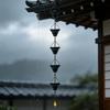 Weather Resistant Rain Chain Rusts Proof Chain Decoration Hangings for Outdoor Courtyards Garden