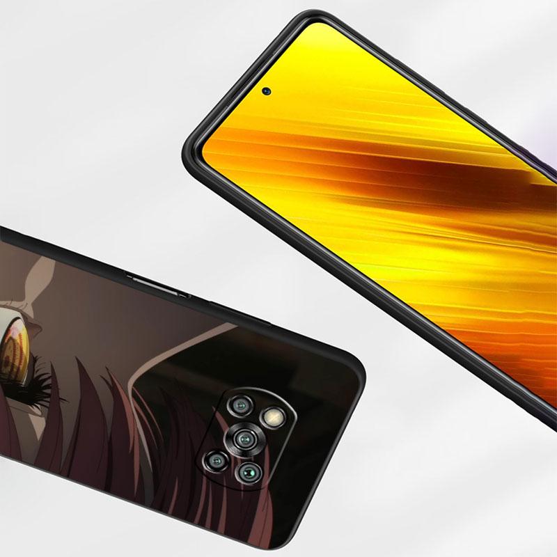 Husă Pentru Xiaomi Mi Poco X3 NFC X4 Pro F3 M3 C40 F4 GT M5 M4 F1 11 Lite 11T 10T 9T Husă de Telefon din Silicon Chainsaw Man Anime Makima