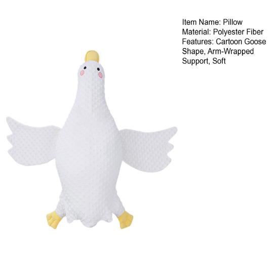 Kojenecký polštářek Husí tvar Dětská pomůcka na spaní Buddy proti zvracení mléka Zabalené paže