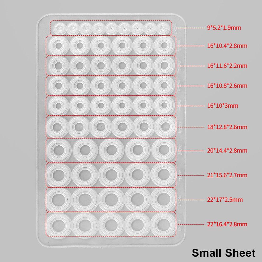 1Sheet S/L Pipe Connection Gasket Leak-proof Faucet Leak Repair Kit Faucet O-Ring Sealing Gasket