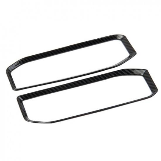 Carbonfaser-Stil Zierblenden für die vordere Sitzverstellung für Toyota Tundra