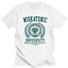 Vlastní trička s motivem Lovecraft Cthulhu Miskatonic University pro muže Krátký rukáv Ležérní trička Volný střih 100% Bavlna Trička Nápad na dárek