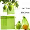 10pcs Bird And Insect Proof Fruit Mesh Bag, Breathable And Transparent Bundle Mouth Protective Cover, Specialized Bag For Gardening Fruit Trees