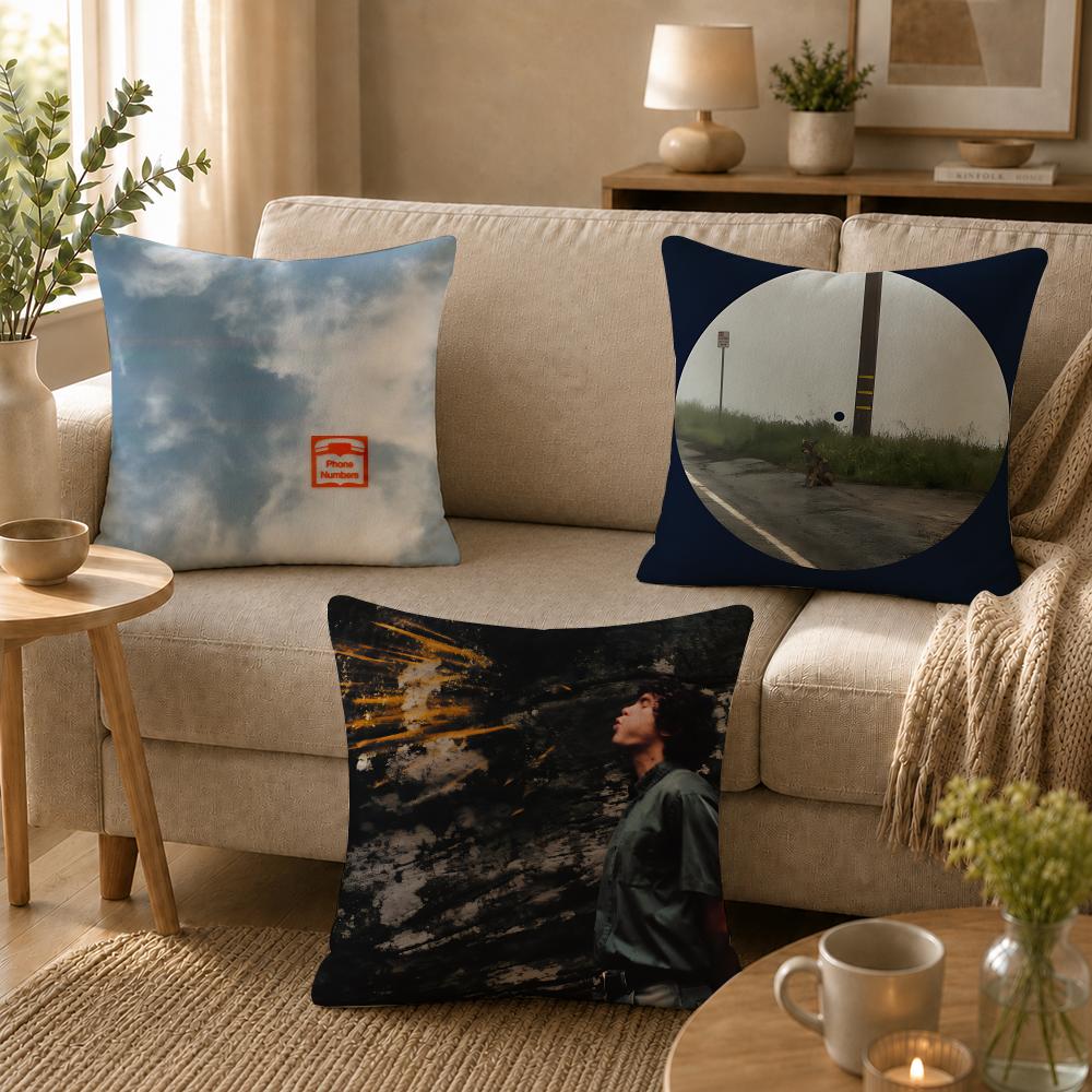 Singer DDominic FFike Cushion Cover Soft Short Plush SkinFriendly Cushion Case for MultiScene Use