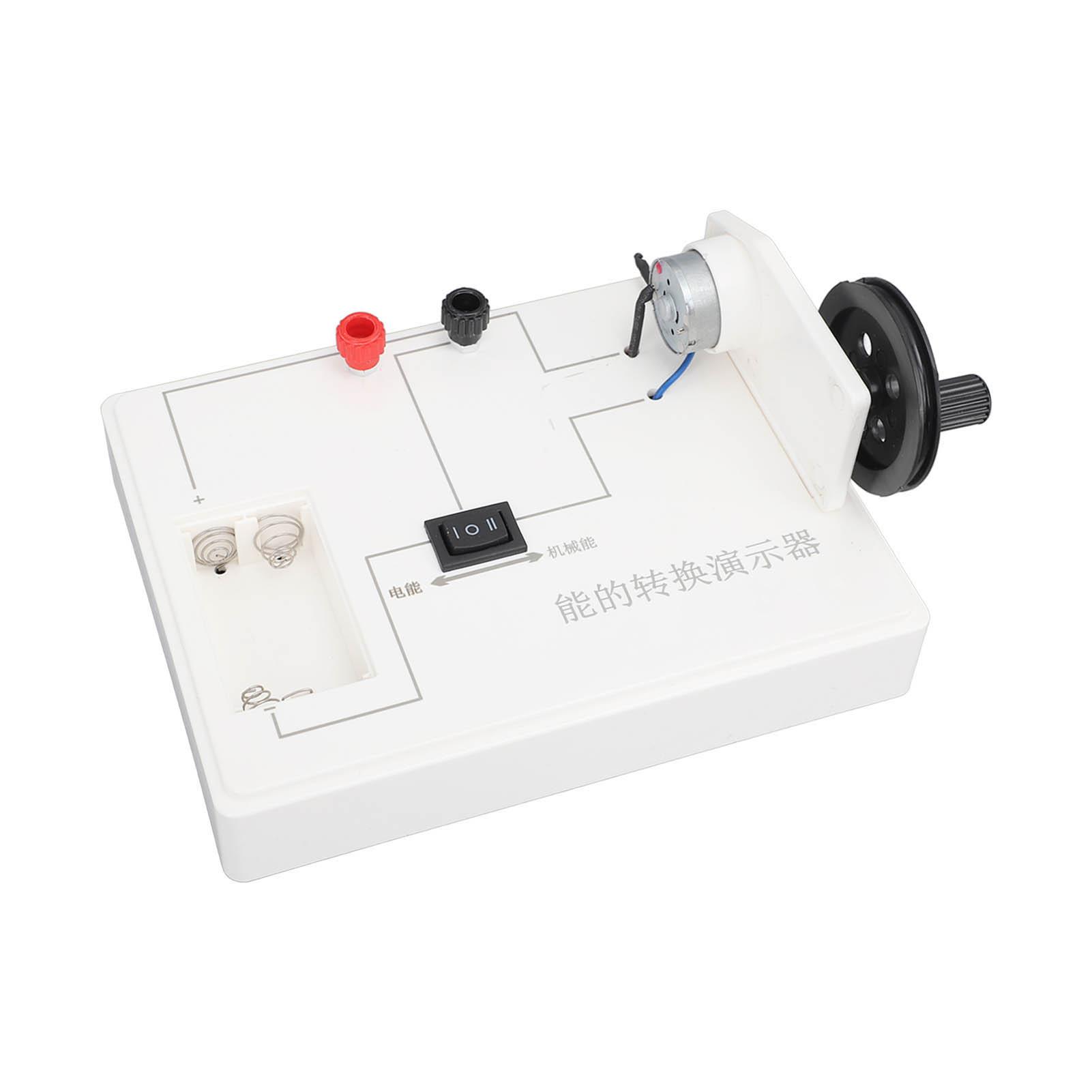 Energy Conversion Science Kit PVC Educational Experimental Energy Conversion Kit for Mechanical Chemical Energy Wind pvc