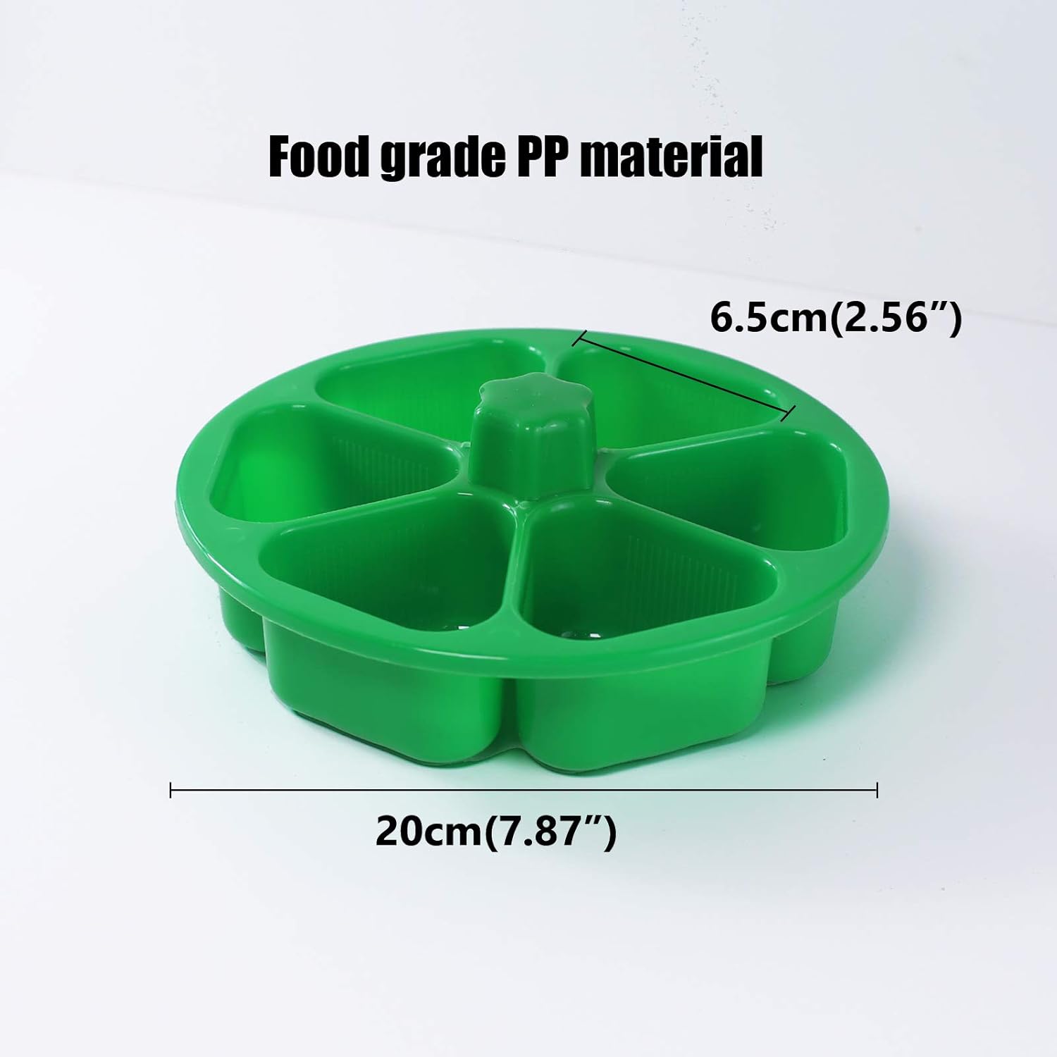 6 Cavity Triangle Sushi Mold Onigiri Rice Ball Press Maker Non-stick Sushi Maker Tools For Seaweed Cilantro Rice Balls