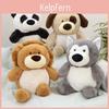 Peluche Leone Bambola Husky Vendita all'ingrosso Bambola Transfrontaliera Cuscino Panda Regalo di Compleanno Creativo 30cm