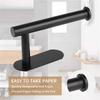 ASelf-Adhesive Paper Towel Holder for Kitchen Cabinet,Bathroom Tissue and Towel Holder,Plastic Wrap and Roll Paper Storage Rack