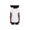 Nike Cat Letter Logo Print Sports Round Neck Short Sleeve T-Shirt Kids Tops White DM3725-100