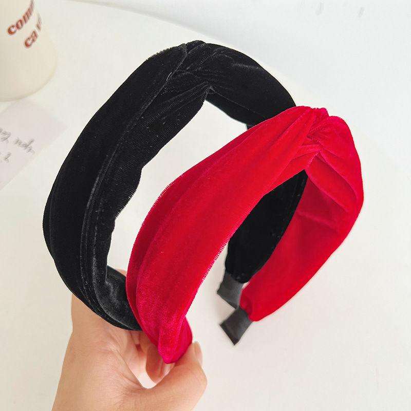 Velvet Fashion Headband Hair Tie Accessories
