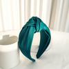 Women Headband Bowknot Decor Pure Color Hair Hoop Lightweight Versatile Hair Decoration Hair Accessories