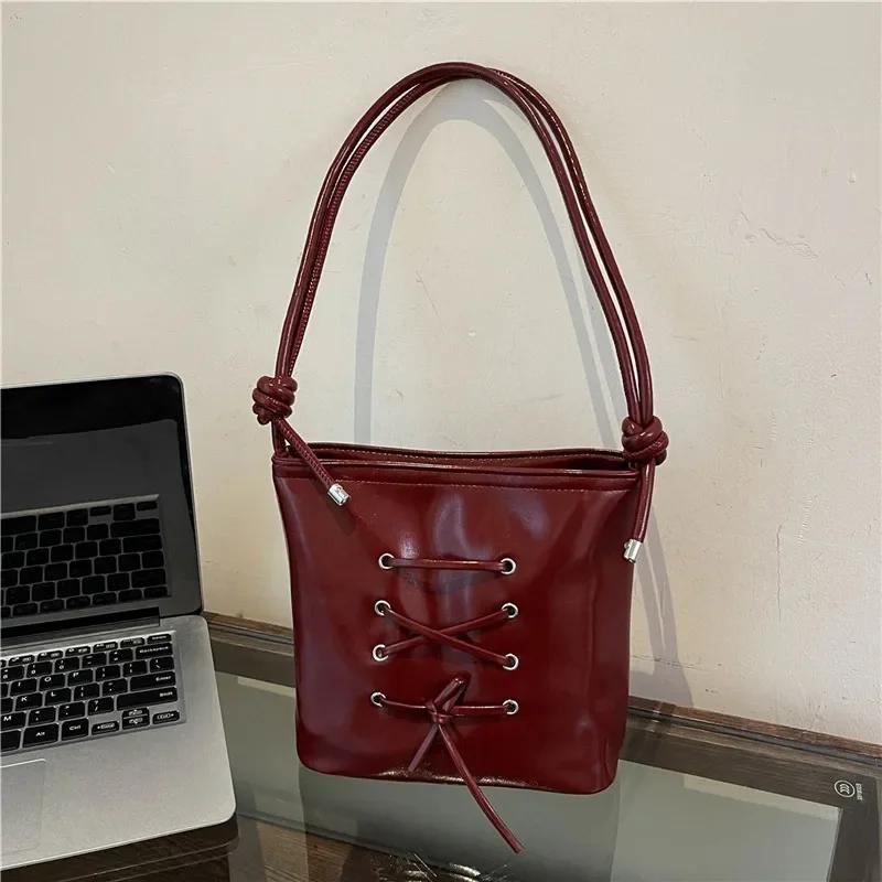 Large Capacity Women's Tote Bag  Versatile Texture  Single Shoulder  Crossbody Bag  Elegant  Pendular