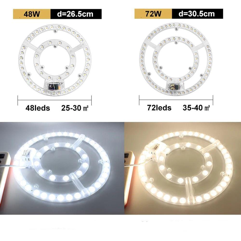 Купить Круглый светодиодный модуль, потолочные светильники, 12 Вт, 18 ...