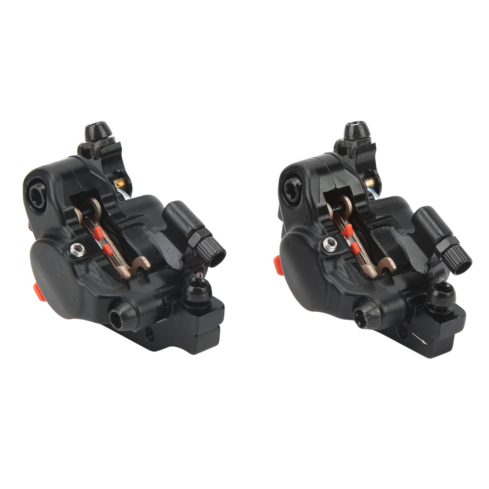 

Велосипедные тормоза Большие поршни 2-ходовой ход тормозных колодок Легкий алюминиевый сплав Гидравлический горный велосипед чёрный