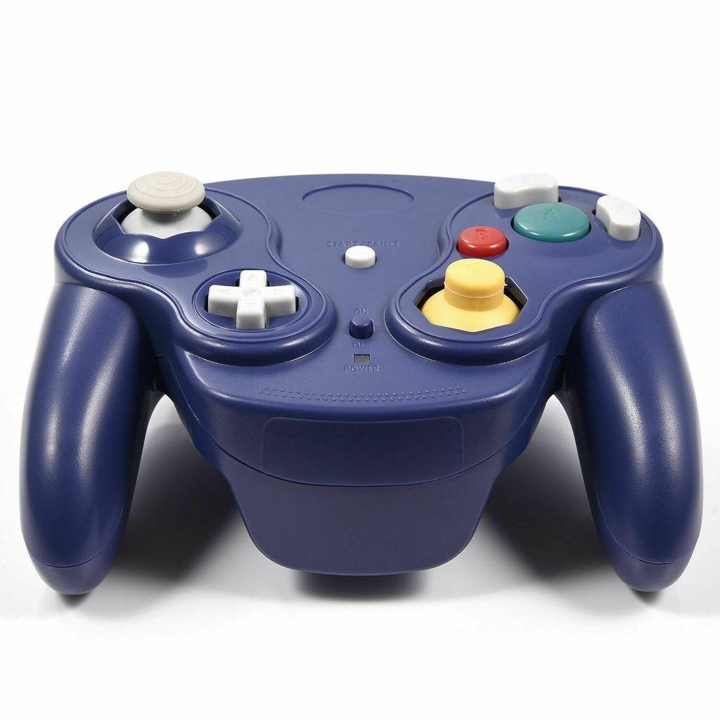 2.4G Wireless NGC Game Controller with Vibration, Compatible with Wii Console, Multi-Color Options