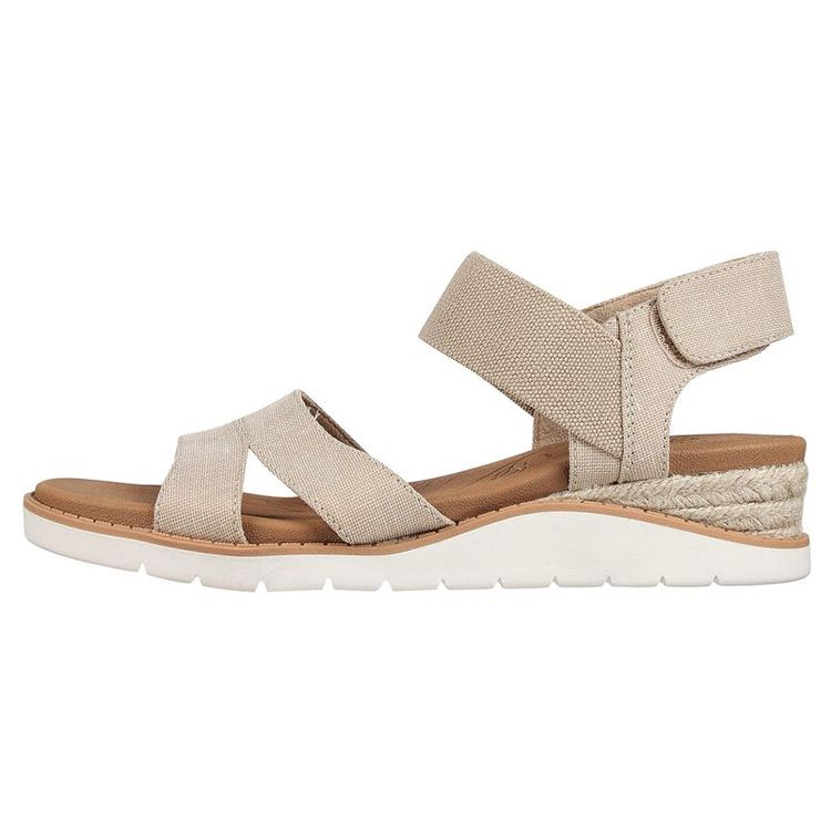 Skechers Bobs Beach Kiss Casual Sandals Women sandals Natural 114001-NAT 35