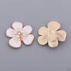 10 5 Crystal Flatback Flower Button for Wedding