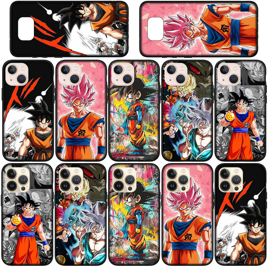 Phone Case for iPhone 17 16 15 Plus Xiaomi Poco F8 F7 X7 X6 M8 C85 C75 C71 Redmi Note 14 12 11 13 Pro Max 14C 13C 15C Comics Dragon Ball Z Goku Cover