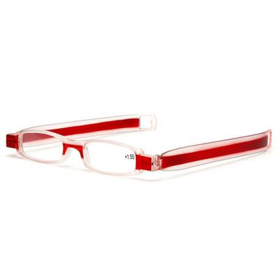 2 PCS Computer Goggles Folding Reading Glasses 360 Degree Rotation Ultra-light Reading Glasses Fashion Reading Glasses