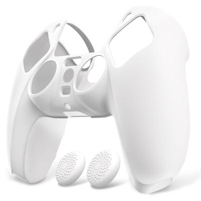 Hülle für PlayVital PS5 Controller Silikonhülle Soft Rubber Schutzhülle für mit Thumbstick-Kappe Series Pure Controller, Anti-Rutsch-Hülle, PS5,