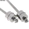 High Quality Stainless Steel Float Switch Tank Liquid Water Level Sensor Double Ball Float Switch Tank Pool Flow Sensors 1PC