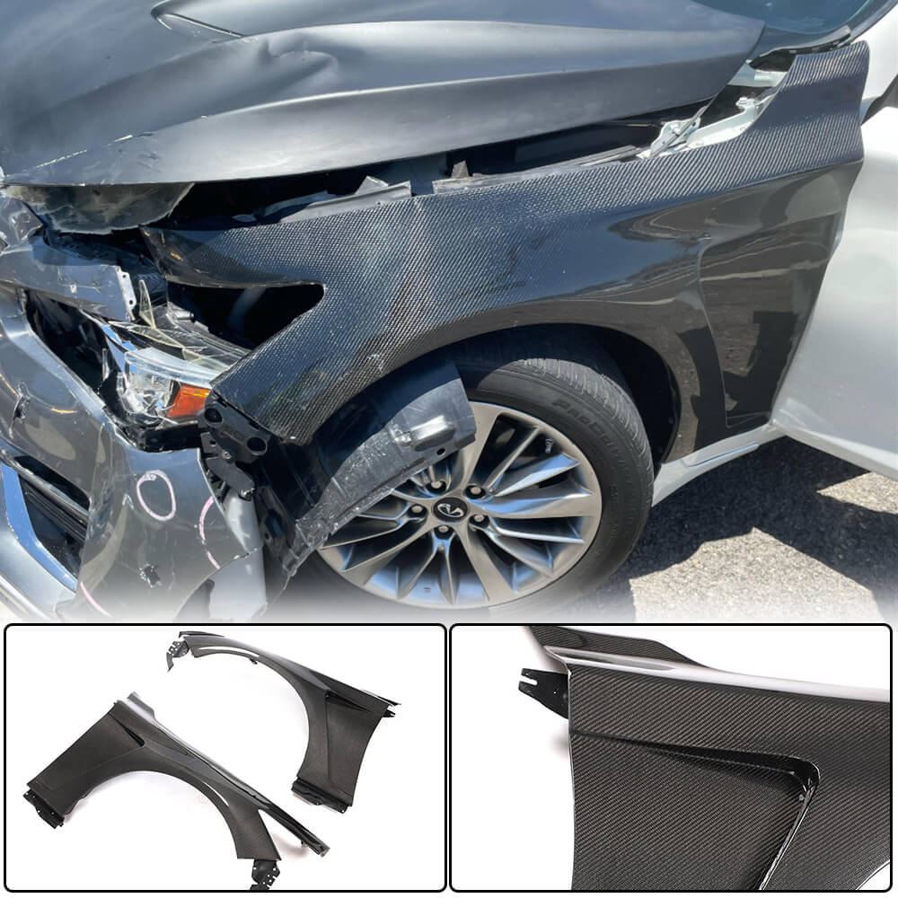 Крылья (для Q50 2014-2020, Карбон) для Infiniti Q50/Q60