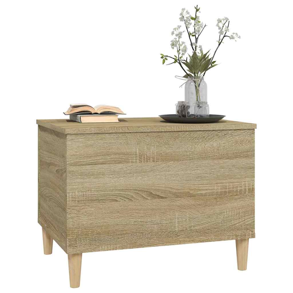 Coffee Table Sonoma Oak 60 X 44.5 X 45 Cm Particleboard