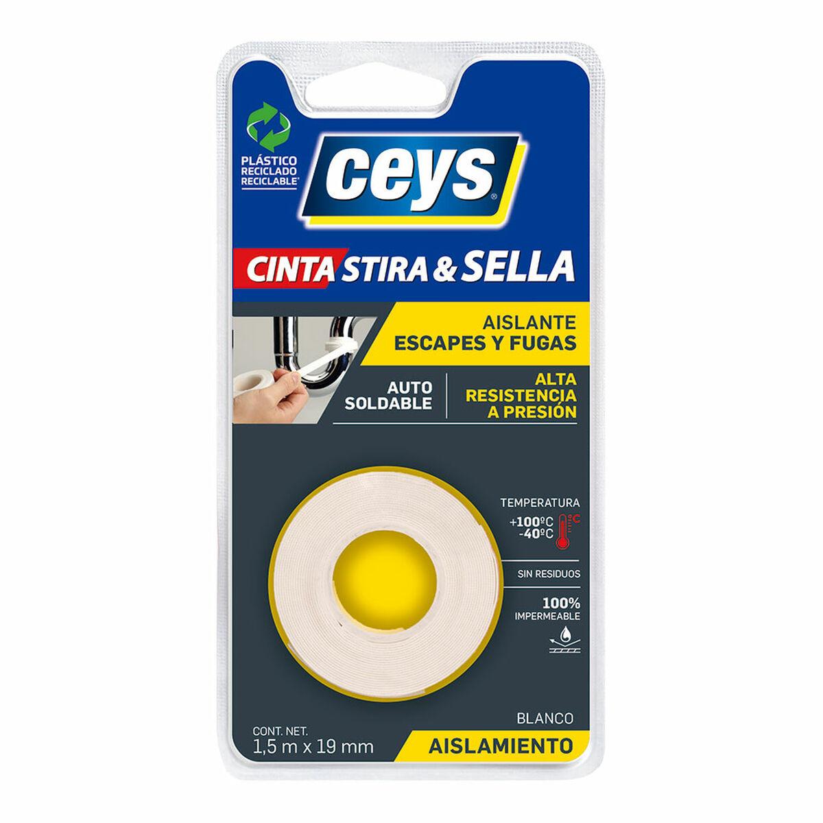 

Белый герметик/клей Ceys TU прозрачный