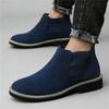 Britain Fashion New Brand Designer Winter Pointed Formal Chelsea Ankle Boots For Men's Trend High Tops Shoes Zapatos Hombre