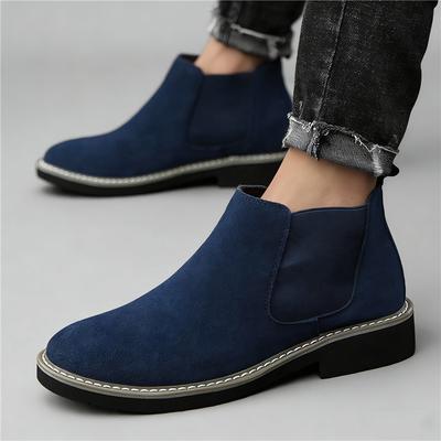 Moda Britannica Nuovo Marchio Designer Invernali Appuntiti Formali Chelsea Stivaletti alla Caviglia Per Tendenza Uomo Scarpe High Tops Zapatos Hombre