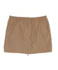 HIGH SCHOOL DISCO Zipper Cargo Pocket Low-Rise Skirt Beige
