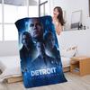 Game D-Detroit Become Human Microfiber Beach Towel Absorbent Quick Dry Soft Yoga Swimming Resort Mountain Climbing Towel