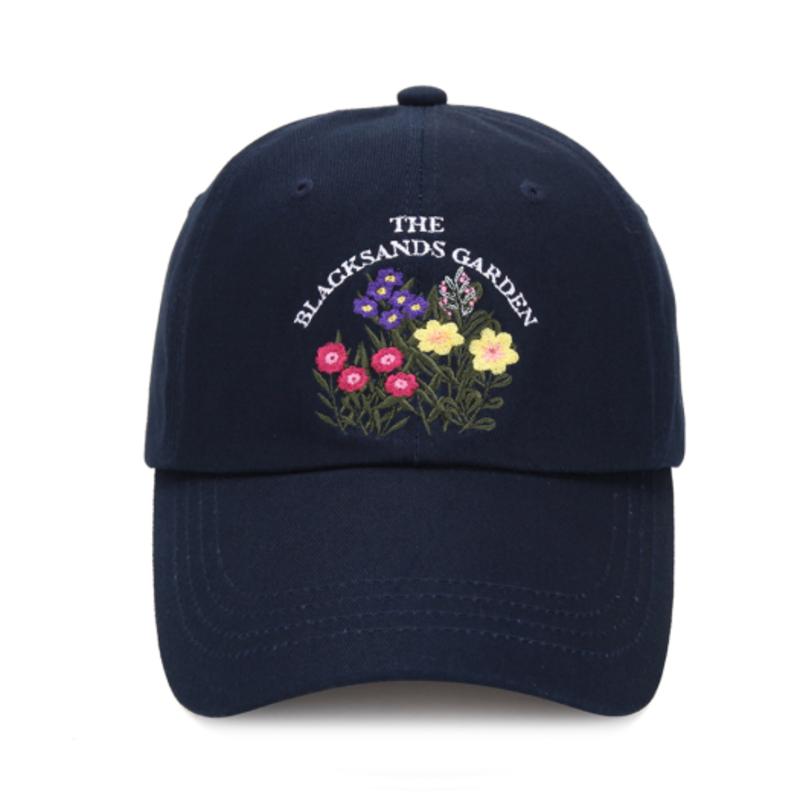 

BLACK SANDS Flower Garden Embroidered Ball Cap_Navy L