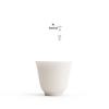 Nanshan White Porcelain Bell Tea Cup