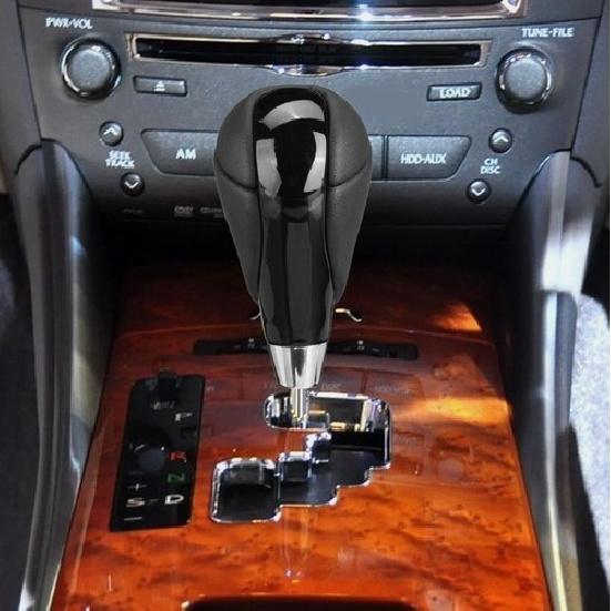 For Lexus PU Leather Automatic Auto Car Gear Shift Knob Shifter Accessories
