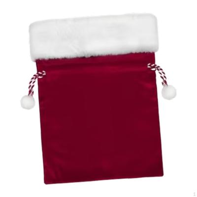 Weihnachts Kordelzug Geschenkbeutel Beutel Organizer Kostüm Geschenke Weihnachten Aufbewahrung für Zuhause Leckereien Hochzeit