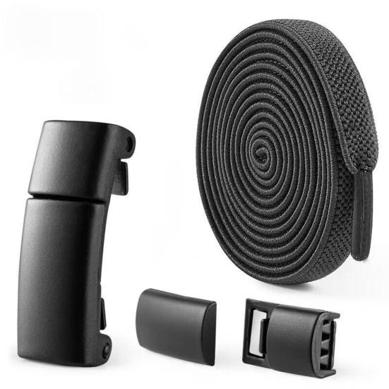 2 st magnetiska skosnören metallspänne med 2 elastiska skosnören för lata barn vuxna sneakers sportskor snörningsfria snören snabbfästespänne skotillbehör