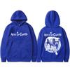 Felpa con Cappuccio Grafica Rock Band Alice in Chains Uomo Donna Casual Pile Cotone Pullover Felpe Felpa