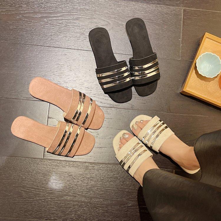 

Тапочки, женская летняя обувь из ткани, женские сандалии на плоской подошве, повседневные домашние и уличные тапочки, пляжные тапочки Zapatos Mujer